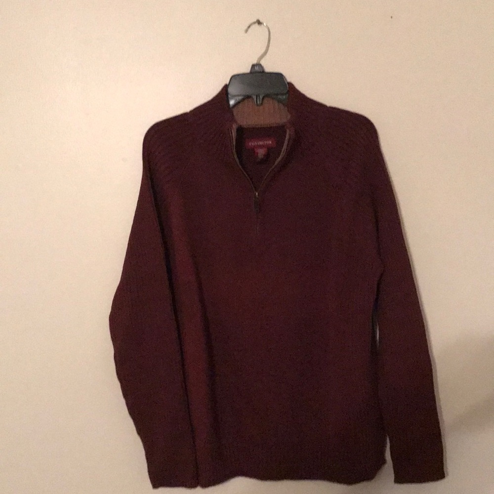 Men’s Burgundy Sweater Size Large (42-44)